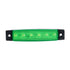GLOBOSTAR® SIDEMARKER 79902 Φώτα Όγκου Οχημάτων LED 1.5W 75lm 120° DC 10-30V Αδιάβροχο IP66 Πράσινο - 6 x SMD2835 Sanan Chip - Μ9.5 x Π2 x Υ1.1cm - 1 Χρόνο Εγγύηση