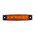 GLOBOSTAR® SIDEMARKER 79902 Φώτα Όγκου Οχημάτων LED 1.5W 105lm 120° DC 10-30V Αδιάβροχο IP66 Πορτοκαλί - 6 x SMD2835 Sanan Chip - Μ9.5 x Π2 x Υ1.1cm - 1 Χρόνο Εγγύηση