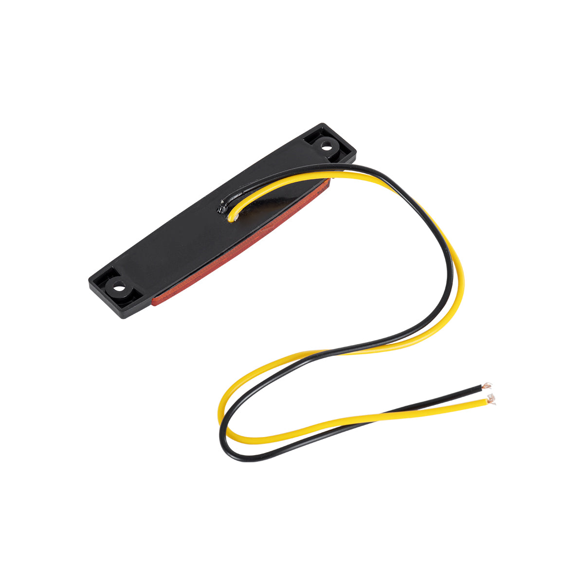 GLOBOSTAR® SIDEMARKER 79902 Φώτα Όγκου Οχημάτων LED 1.5W 105lm 120° DC 10-30V Αδιάβροχο IP66 Πορτοκαλί - 6 x SMD2835 Sanan Chip - Μ9.5 x Π2 x Υ1.1cm - 1 Χρόνο Εγγύηση