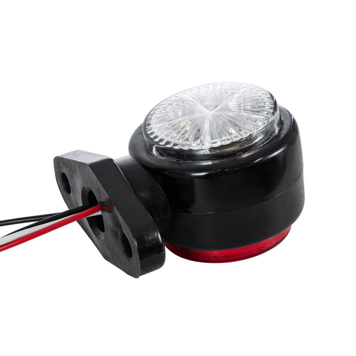 GloboStar® 79923 Ζευγάρι Πλευρικά Φώτα Όγκου Κέρατο Φορτηγών LED 6W DC 10-30V Λευκό - Κόκκινο - Αδιάβροχα IP66 - Μ8 x Π5 x Υ8cm - 1 Χρόνο Εγγύηση - ledmania.gr