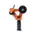 GloboStar® 79951 Επαγγελματική Μηχανή Ταινίας Συσκευασίας Χειρός DELI Μ16.5 x Π7.8 x Υ24cm - Πορτοκαλί & Μαύρο - ledmania.gr