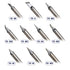 GLOBOSTAR® DRILLPRO-T12 79977 Σετ 10 Κεφαλών για Σταθμό Συγκόλλησης/Κολλητήρι Συμβατές με Μοντέλα HAKKO FX951 & FX952 - Μ15.5 x Π15.5 x Υ2cm - Πακέτο 10 Τεμαχίων