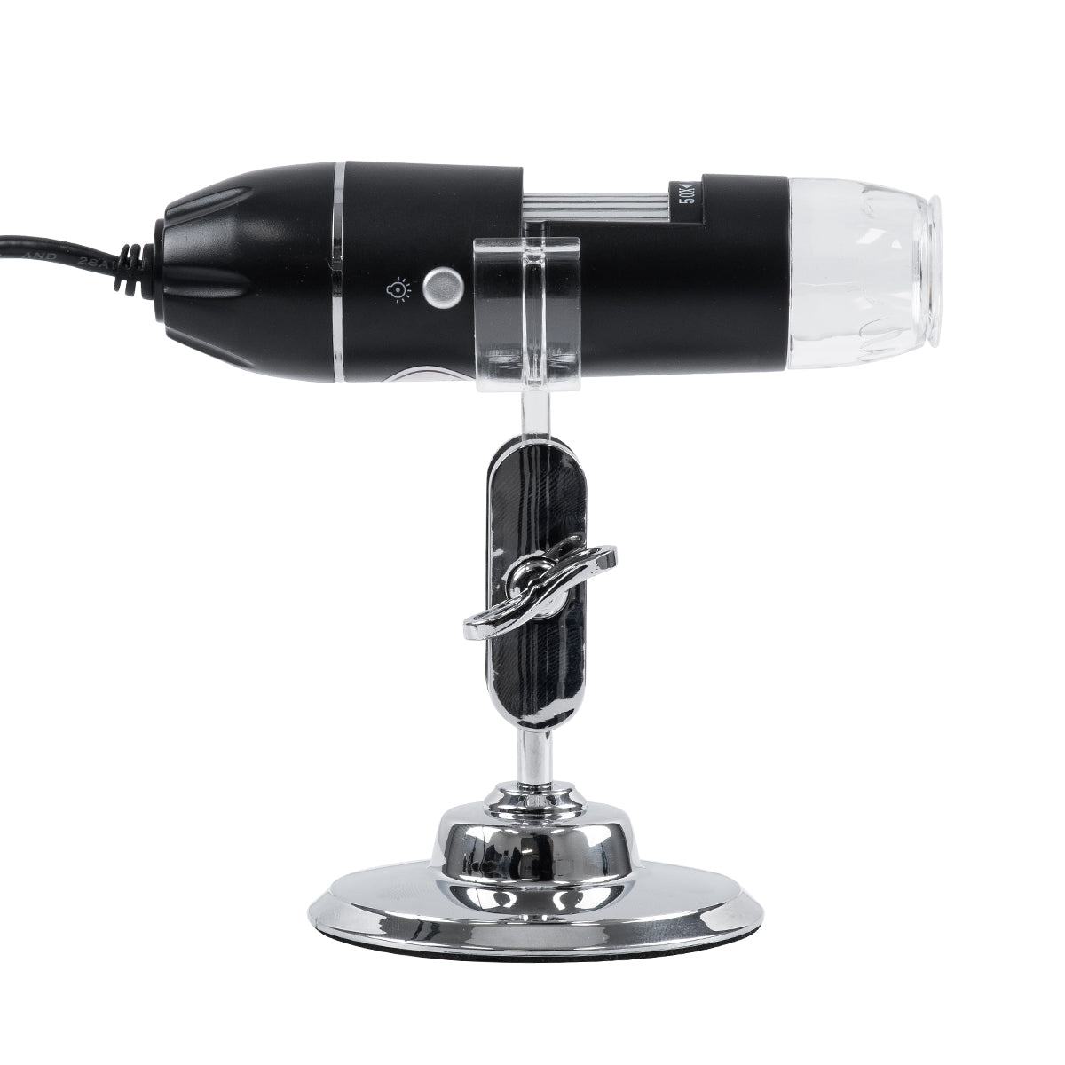 GLOBOSTAR® MICROCAM 79995 Ψηφιακό Ηλεκτρονικό Μικροσκόπιο / Κάμερα 2MP 1600x1200px με x1000 Zoom Mode & 8 LED DC 5V με USB-C IP20 - Μ3.5 x Π3.5 x Υ12cm - 2 Χρόνια Εγγύηση