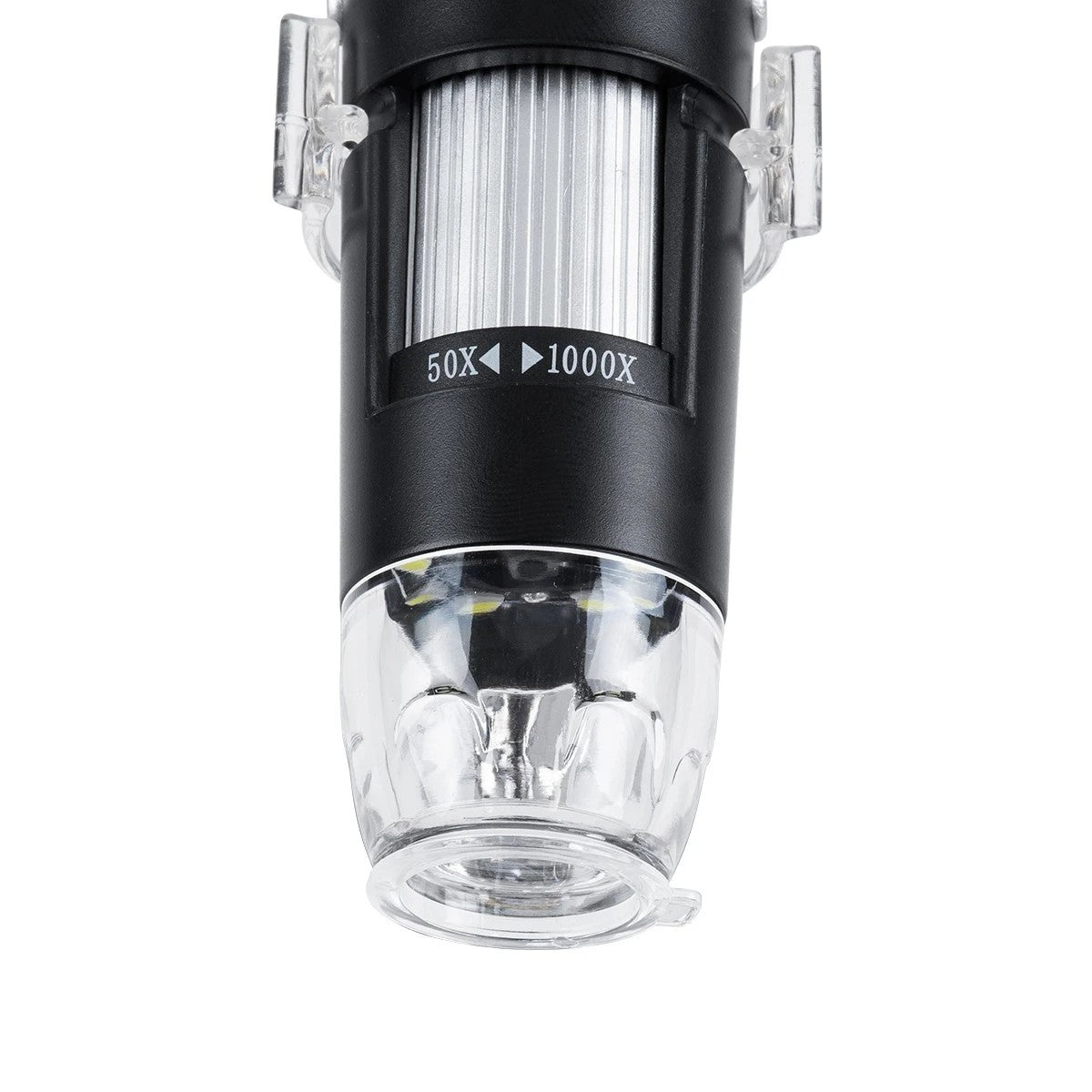 GLOBOSTAR® MICROCAM 79995 Ψηφιακό Ηλεκτρονικό Μικροσκόπιο / Κάμερα 2MP 1600x1200px με x1000 Zoom Mode & 8 LED DC 5V με USB-C IP20 - Μ3.5 x Π3.5 x Υ12cm - 2 Χρόνια Εγγύηση