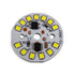 7w led Πάνελ φωτισμού υψηλής τάσης  220V Στρογγυλό LED χωρίς οδηγό-Ψυχρό Λευκό