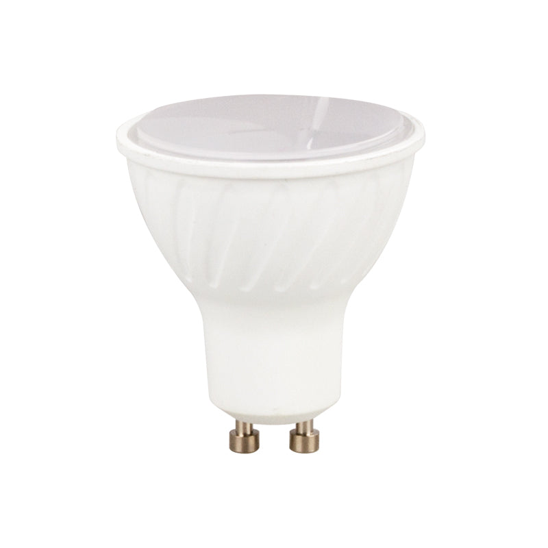 LED SMD GU10 DIM 7W 3000K 230V AC 530LM RA80 30000H 105° - ledmania.gr