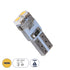 GloboStar® 81023 Λάμπα Αυτοκινήτου LED T5 2xSMD1210 0.6W 80lm 120° DC 12-16V IP20 Φ0.7 x Υ1.7cm Θερμό Λευκό 3000K - ledmania.gr