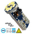 GloboStar® T10 W5W 81104 Λάμπα Αυτοκίνητου  3rd Generation Can-Bus Extreme Truck Series LED 12 SMD 3014 3.2W 480lm 360° DC 12-24V IP20 Ψυχρό Λευκό 6000K - ledmania.gr
