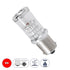 GloboStar® 81227 Λάμπα Αυτοκινήτου & Μοτοσυκλέτας LED 1156 - BA15S - P21W 2rd Generation Can-Bus Series 48xSMD4014 3W 430lm 360° - DC 12-16V IP20 - Φ2 x Υ5cm - Κόκκινο - 2 Χρόνια Εγγύηση - ledmania.gr