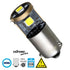 GloboStar® BA9S - T4W 81296  Λάμπα Αυτοκινήτου 3rd Generation Can-Bus Extreme Series LED 3 SMD 3030 3W 450lm 360° DC 12V IP20 Ψυχρό Λευκό 6000K - ledmania.gr