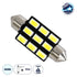 GloboStar® 81307 Λάμπα Αυτοκινήτου LED 39mm FESTOON - C5W 9xSMD5630 4.5W 675lm 120° DC 12-16V IP20 Μ3.9 x Π1.2 x Υ1.2cm Ψυχρό Λευκό 6000K - ledmania.gr