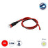 GloboStar® SMD-LED 81485 Υψηλής Ισχύος SMD LED 0.15W DC 12V - Φ0.7 x Υ2.3cm - Κόκκινο - Dimmable - 2 Χρόνια Εγγύηση - ledmania.gr