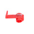 GloboStar® 81647 Cable Terminal - Κλέφτης Ρέυματος από Καλώδιο Max 10A - Κόκκινο - Μ2 x Π3 x Υ1.5cm - Πακέτο 20 Τεμαχίων - ledmania.gr