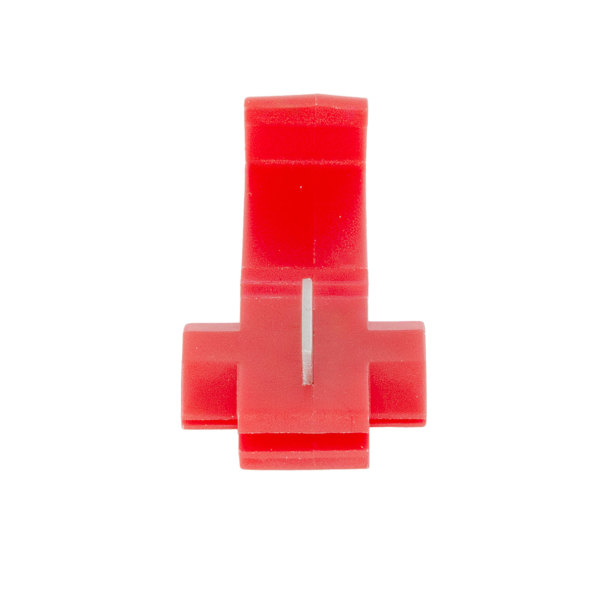 GloboStar® 81647 Cable Terminal - Κλέφτης Ρέυματος από Καλώδιο Max 10A - Κόκκινο - Μ2 x Π3 x Υ1.5cm - Πακέτο 20 Τεμαχίων - ledmania.gr
