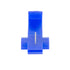 GloboStar® 81648 Cable Terminal - Κλέφτης Ρέυματος από Καλώδιο Max 15A - Μπλε - Μ2 x Π3 x Υ1.5cm - Πακέτο 20 Τεμαχίων - ledmania.gr