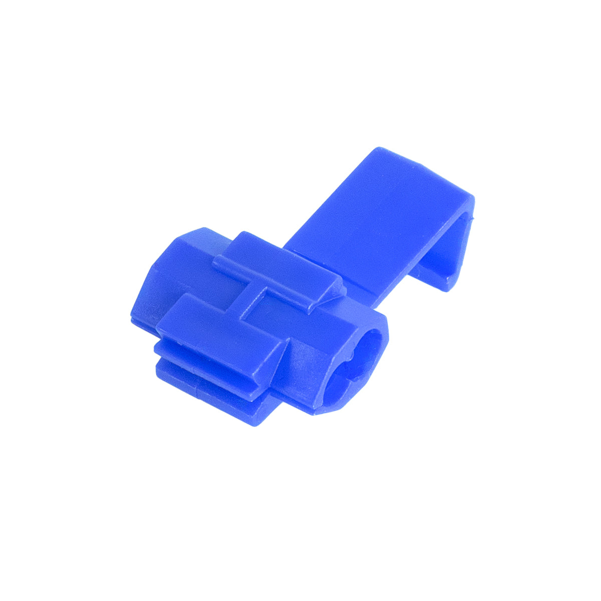 GloboStar® 81648 Cable Terminal - Κλέφτης Ρέυματος από Καλώδιο Max 15A - Μπλε - Μ2 x Π3 x Υ1.5cm - Πακέτο 20 Τεμαχίων - ledmania.gr