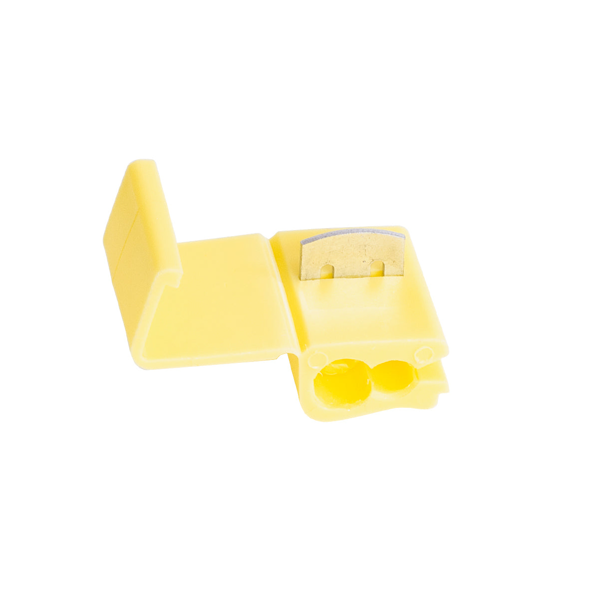 GloboStar® 81649 Cable Terminal - Κλέφτης Ρέυματος από Καλώδιο Max 24A - Κίτρινο - Μ3.2 x Π2 x Υ1.8cm - Πακέτο 20 Τεμαχίων - ledmania.gr