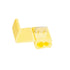 GloboStar® 81649 Cable Terminal - Κλέφτης Ρέυματος από Καλώδιο Max 24A - Κίτρινο - Μ3.2 x Π2 x Υ1.8cm - Πακέτο 20 Τεμαχίων - ledmania.gr