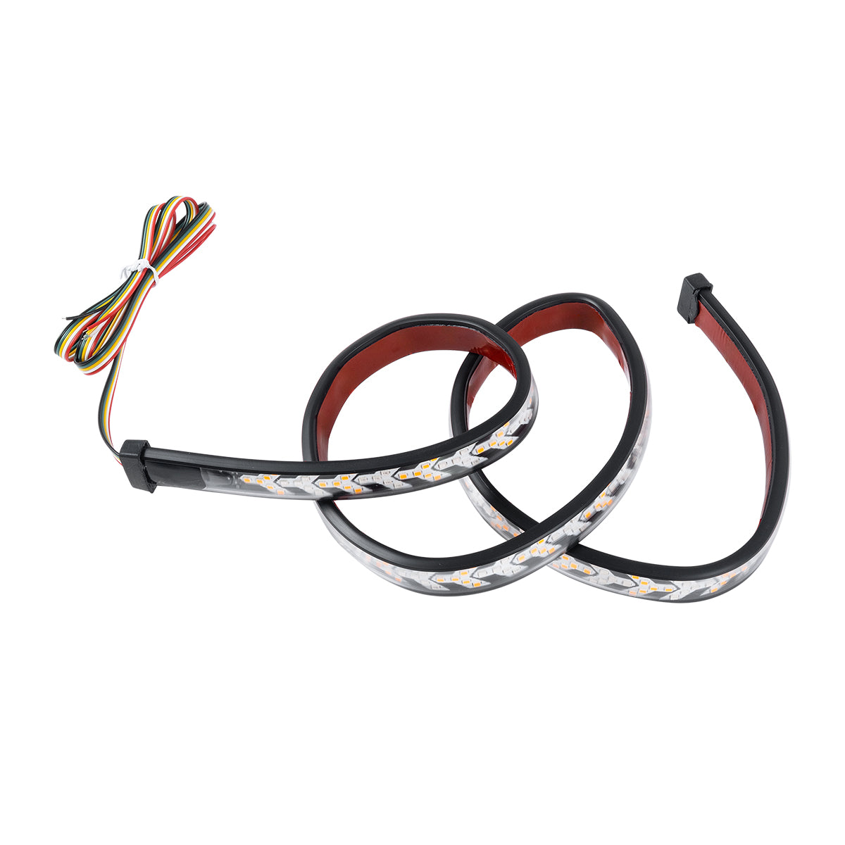 GloboStar® 81735 Car Backlit LED Strip Εύκαμπτη Ταινία 150cm Σήμανσης DRL Αυτοκινήτου 3 Προγραμμάτα Φωτισμού LED SMD 5050 12W DC 9-30V Αδιάβροχη IP65 Πορτοκαλί - Κόκκινο - 2 Χρόνια Εγγύηση - ledmania.gr