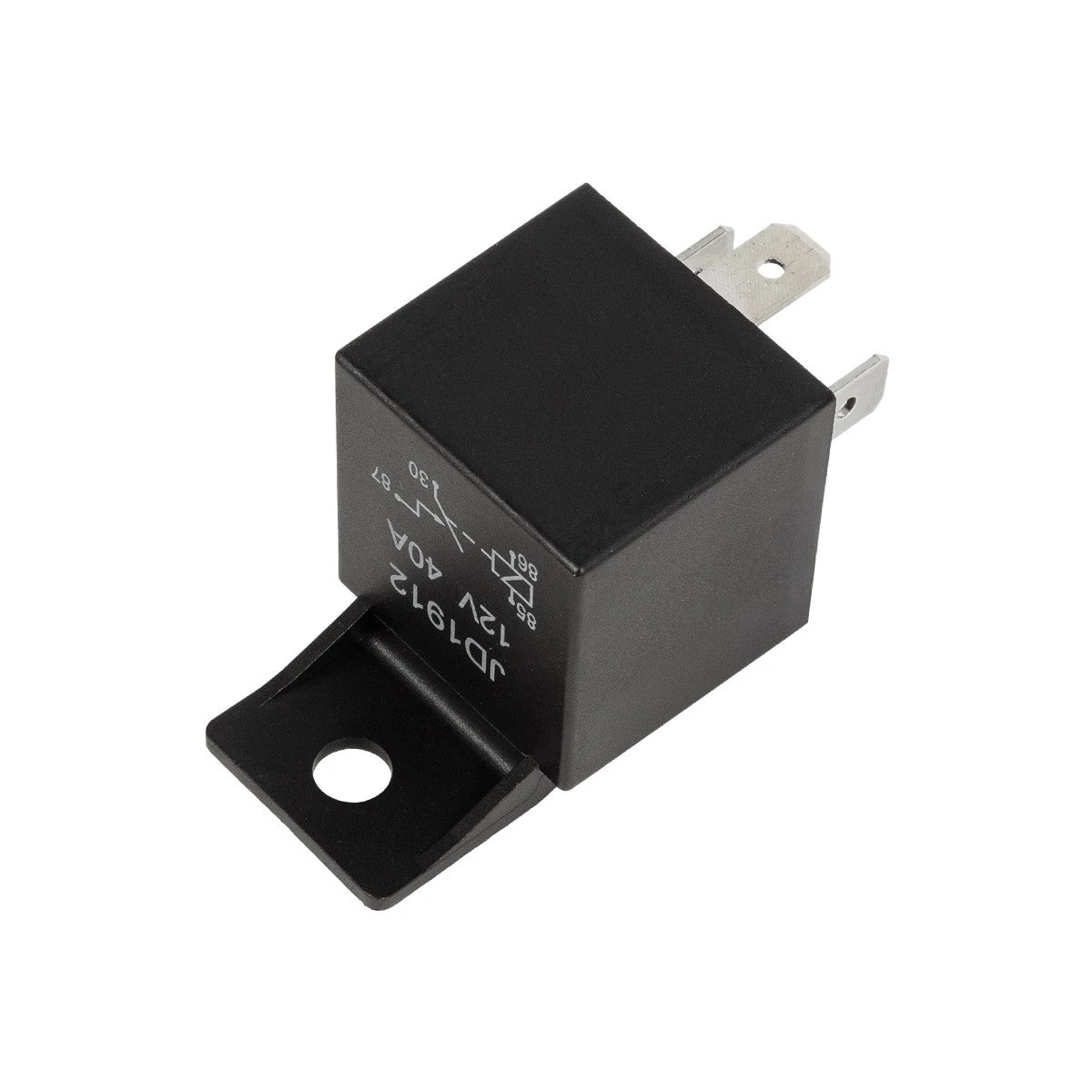 GloboStar® 81745 JD1912 Ρελέ Ισχύος με 4 Pin για Φωτισμό Οχημάτων DC 12V 40A - ledmania.gr