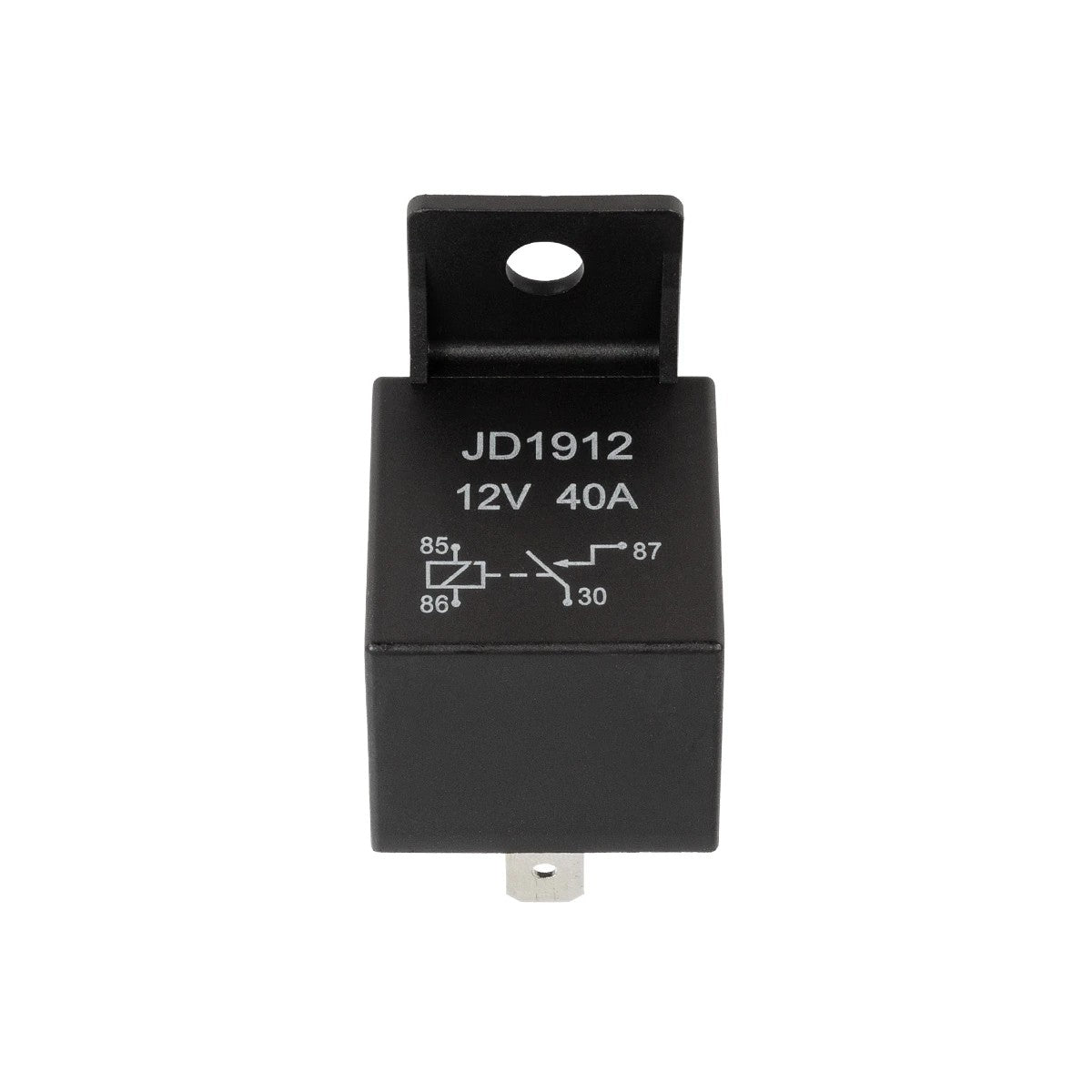GloboStar® 81745 JD1912 Ρελέ Ισχύος με 4 Pin για Φωτισμό Οχημάτων DC 12V 40A - ledmania.gr