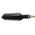 GloboStar® 81757 ΣΕΤ 2 x Φλάς Μοτοσυκλέτας Universal Knife LED SMD 5050 5W DC 12V 2 Λειτουργιών Λευκό 6000K για Φώτα Ημέρας & με Τρεχούμενο Εφέ Φωτισμού Πορτοκαλί για Φλας Αδιάβροχα IP65 - ledmania.gr