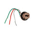 GloboStar® 81791 Βάση Λάμπας Τ20 με 13cm Καλώδιο Τροφοδοσίας Φ3.2 x Υ3cm - ledmania.gr
