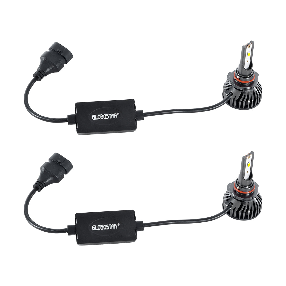 GLOBOSTAR® LEDKITF2 82029 Λάμπα HB3 9005 CANbus LED 30W/60W 3500lm/7000lm 360° DC 12-24V Αδιάβροχο IP65 Ψυχρό Λευκό 6000K - CREE COB Chip - Μ4 x Π4 x Υ6.6cm - Πακέτο 2 Τεμαχίων - 2 Χρόνια Εγγύηση - ledmania.gr