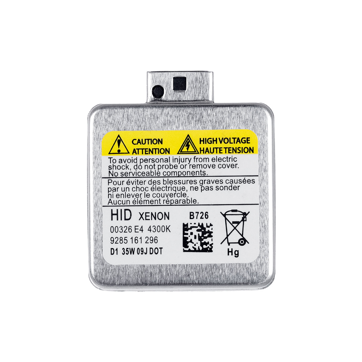 GloboStar® 84023 Λάμπες Αυτοκινήτου HID Xenon D1R Super Vision High Brightness +60% E1 ECER37 360° DC 12-24V IP20 Μ4 x Π5 x Υ8cm 4300K- Σετ 2 Τεμαχίων - ledmania.gr