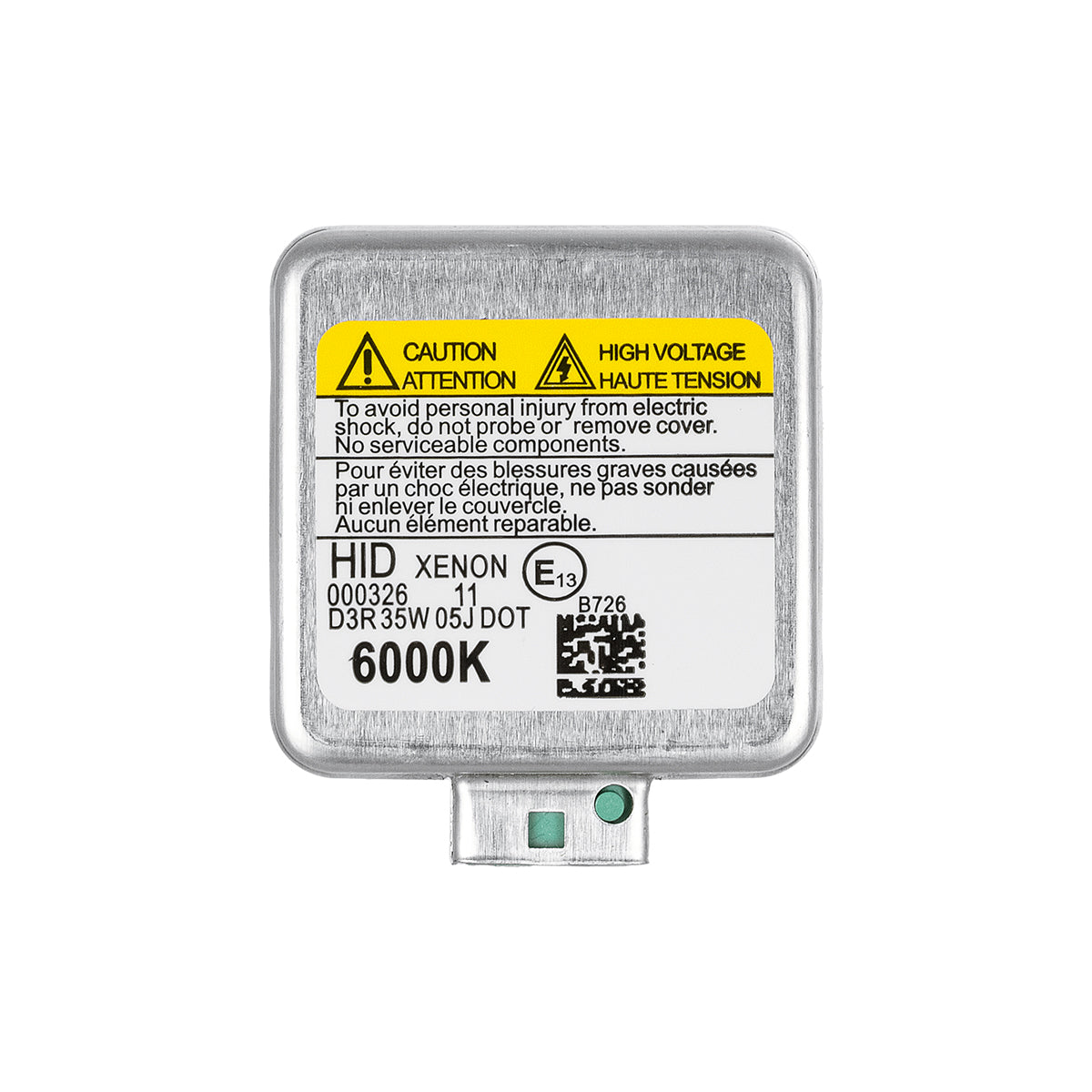GloboStar® D3R 84035 Λάμπες Αυτοκινήτου HID Xenon Super Vision High Brightness +60% E1 ECER37 360° DC 12-24V IP20  Μ4 x  Π5 x Υ8cm 6000K- Σετ 2 Τεμαχίων - ledmania.gr