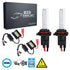 GloboStar® 84106 H10 CB Line KIT Βασικού Φωτισμού Αυτοκινήτου & Μοτοσυκλέτας 2nd Generation Can-Bus Series XENON 70W 6400lm DC 9-16V Αδιάβροχο IP65 Ψυχρό Λευκό 6000K - ledmania.gr
