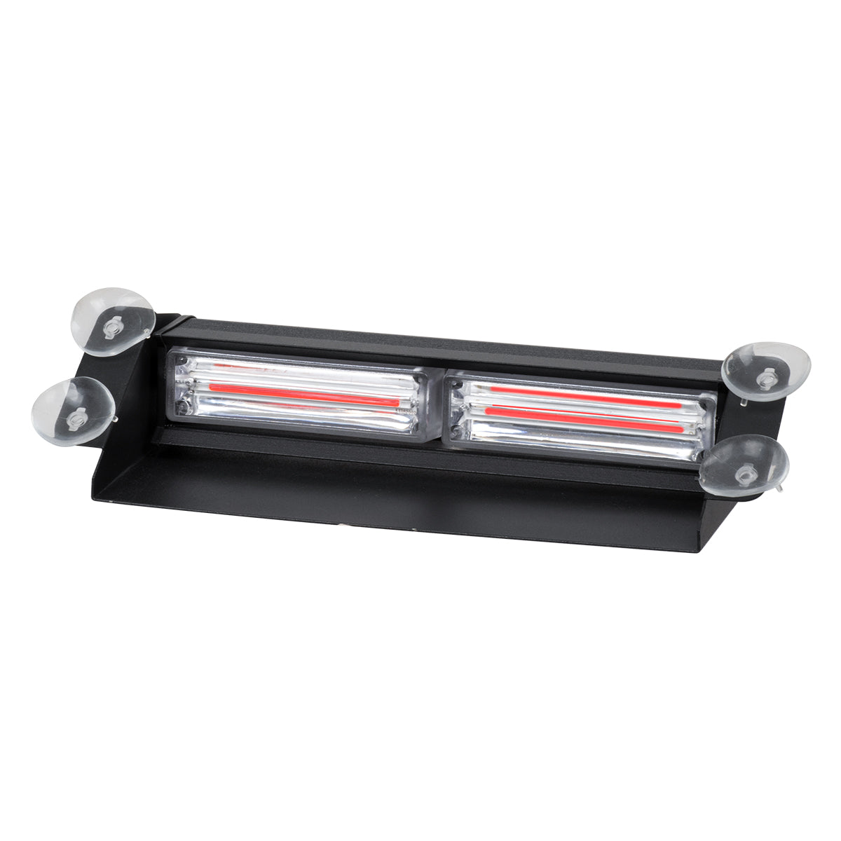 GloboStar® 85112 PRO Series Μπάρα Σήμανσης με Βεντούζες Στήριξης για Παρμπρίζ Οχήματος Πυροσβεστικής για Αυτοκίνητα & Φορτηγά 13 Προγραμμάτων Φωτισμού STROBE LED CREE CXB COB 18W DC 10-30V IP20 Κόκκινο - ledmania.gr