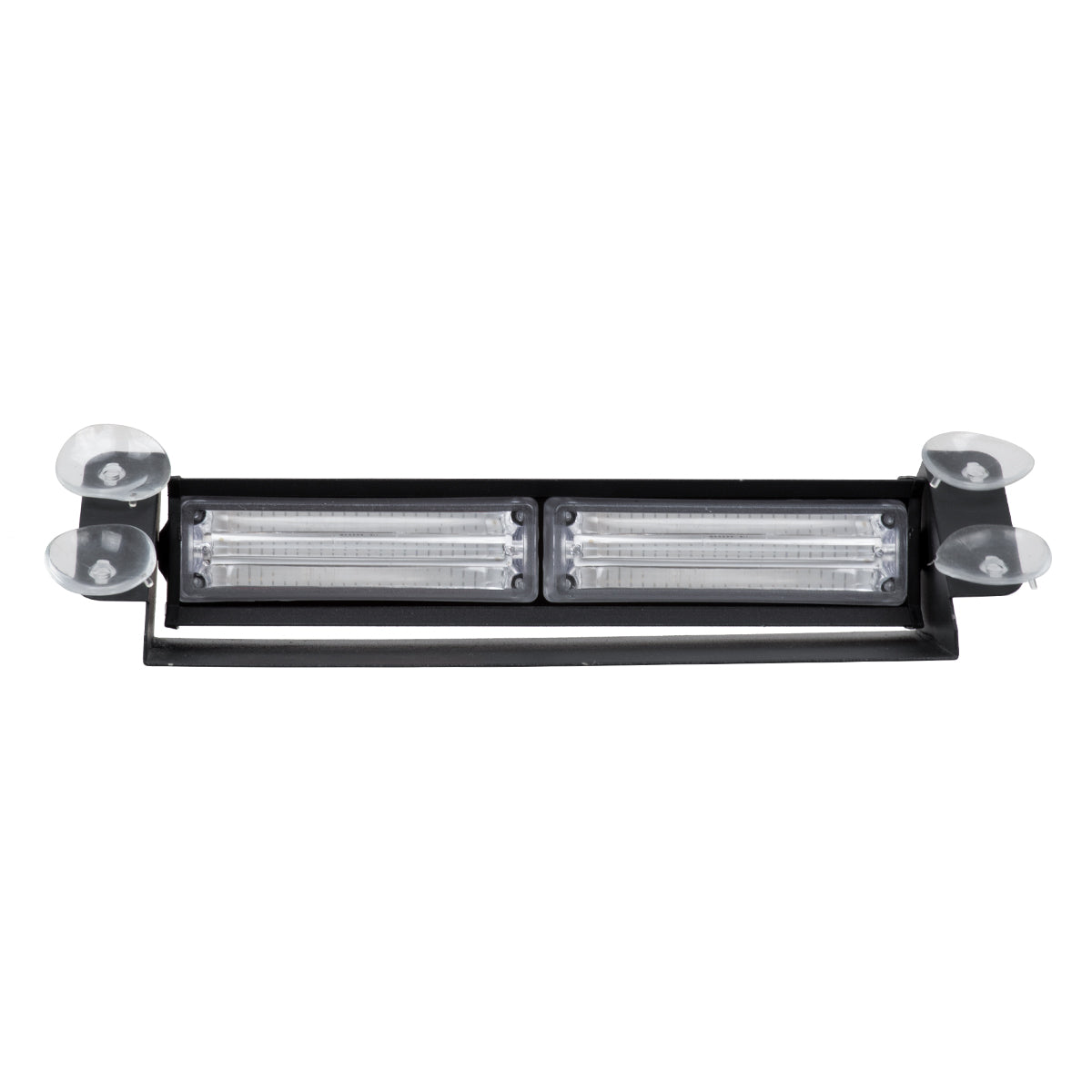 GloboStar® 85114 PRO Series Μπάρα Σήμανσης με Βεντούζες για Παρμπρίζ Οχήματος Αστυνομίας για Αυτοκίνητα & Φορτηγά 13 Προγραμμάτων Φωτισμού STROBE LED CREE CXB COB 18W DC 10-30V IP20 Μπλε - ledmania.gr