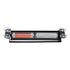 GloboStar® 85117 PRO Series Μπάρα Σήμανσης με Βεντούζες για Παρμπρίζ Οχήματος Αστυνομίας για Αυτοκίνητα & Φορτηγά 13 Προγραμμάτων Φωτισμού LED CREE CXB COB 18W DC 10-30V IP20 Κόκκινο & Μπλε - ledmania.gr