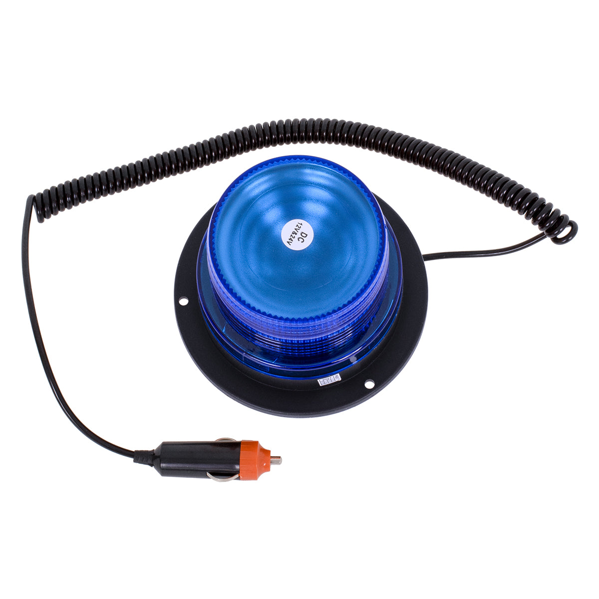 GloboStar® 85152 PRO Series Φάρος Σήμανσης Οχήματος Αστυνομίας για Αυτοκίνητα & Φορτηγά STROBE LED 10W DC 12-24V Αδιάβροχος IP65 Μπλε - ledmania.gr