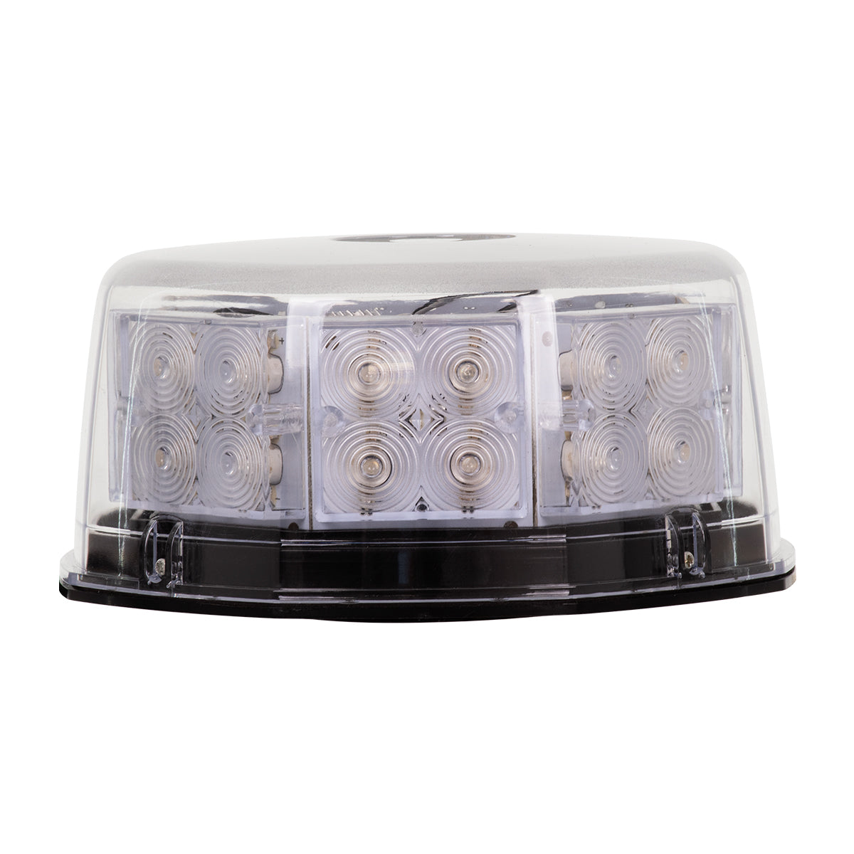 GloboStar® 85162 PRO Series Φάρος Σήμανσης Οχήματος Πυροσβεστικής για Αυτοκίνητα & Φορτηγά 6 Προγραμμάτων Φωτισμού STROBE LED 40W DC 10-30V Αδιάβροχος IP65 Κόκκινο - ledmania.gr