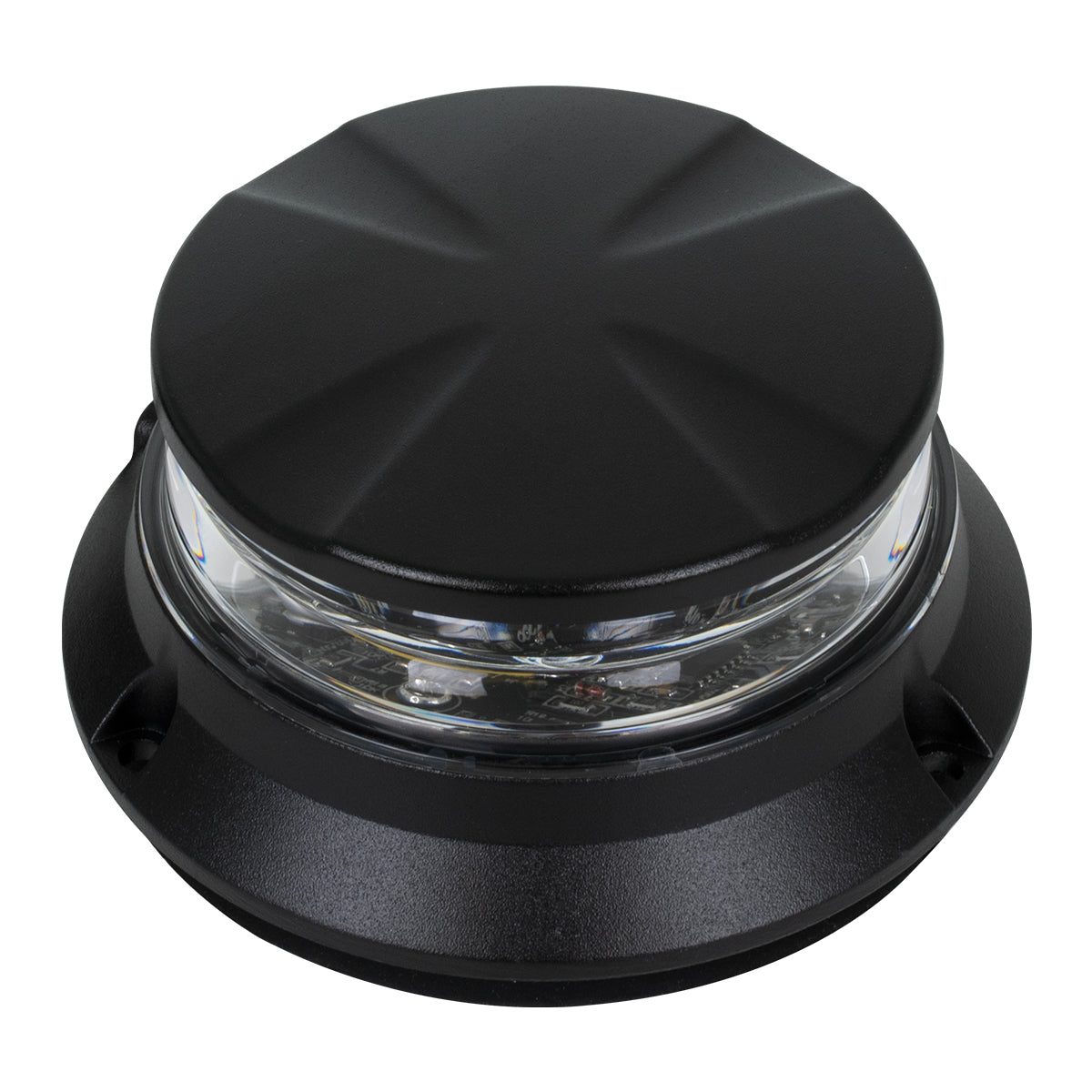 GloboStar® 85168 PRO Series Φάρος Σήμανσης Οχήματος Πυροσβεστικής για Αυτοκίνητα & Φορτηγά 6 Προγραμμάτων Φωτισμού STROBE LED SMD 3030 48W DC 10-30V Αδιάβροχος IP66 Κόκκινο - ledmania.gr