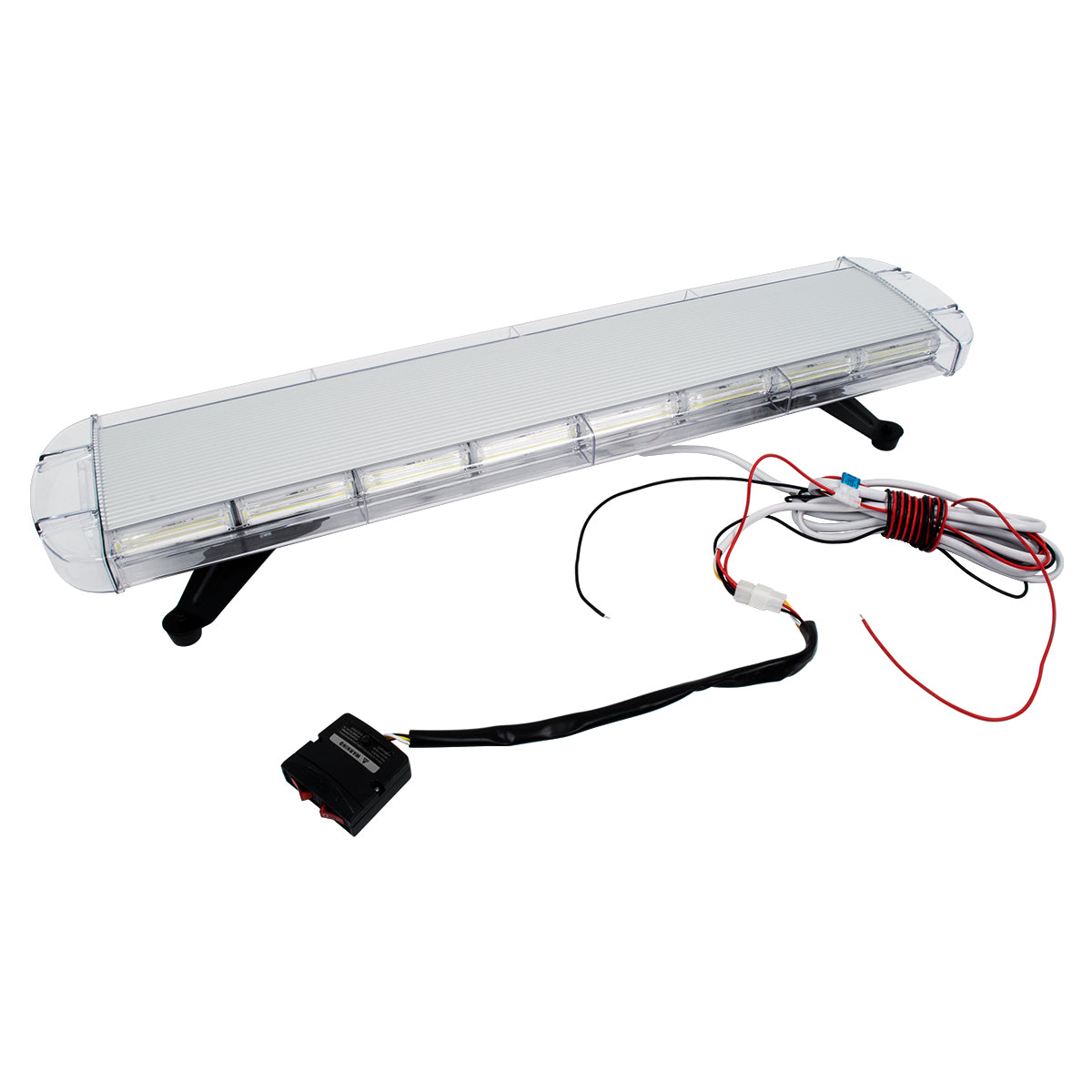 GloboStar® 85190 PRO Series Φάρος Σήμανσης Οχήματος Ασθενοφόρου για Αυτοκίνητα & Φορτηγά 6 Προγραμμάτων Φωτισμού STROBE LED COB 180W DC 10-30V Αδιάβροχος IP66 Ψυχρό Λευκό 6000K - ledmania.gr