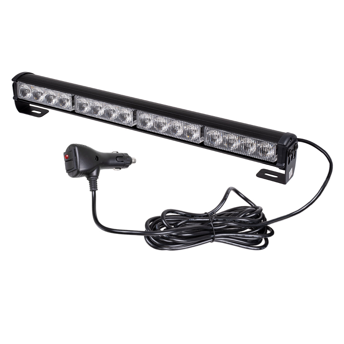 GloboStar® 85272 PRO Series Μπάρα Σήμανσης Οχήματος Πυροσβεστικής για Αυτοκίνητα & Φορτηγά 16 Προγραμμάτων Φωτισμού STROBE LED SMD 3030 32W DC 10-30V Αδιάβροχη IP66 Κόκκινο - ledmania.gr