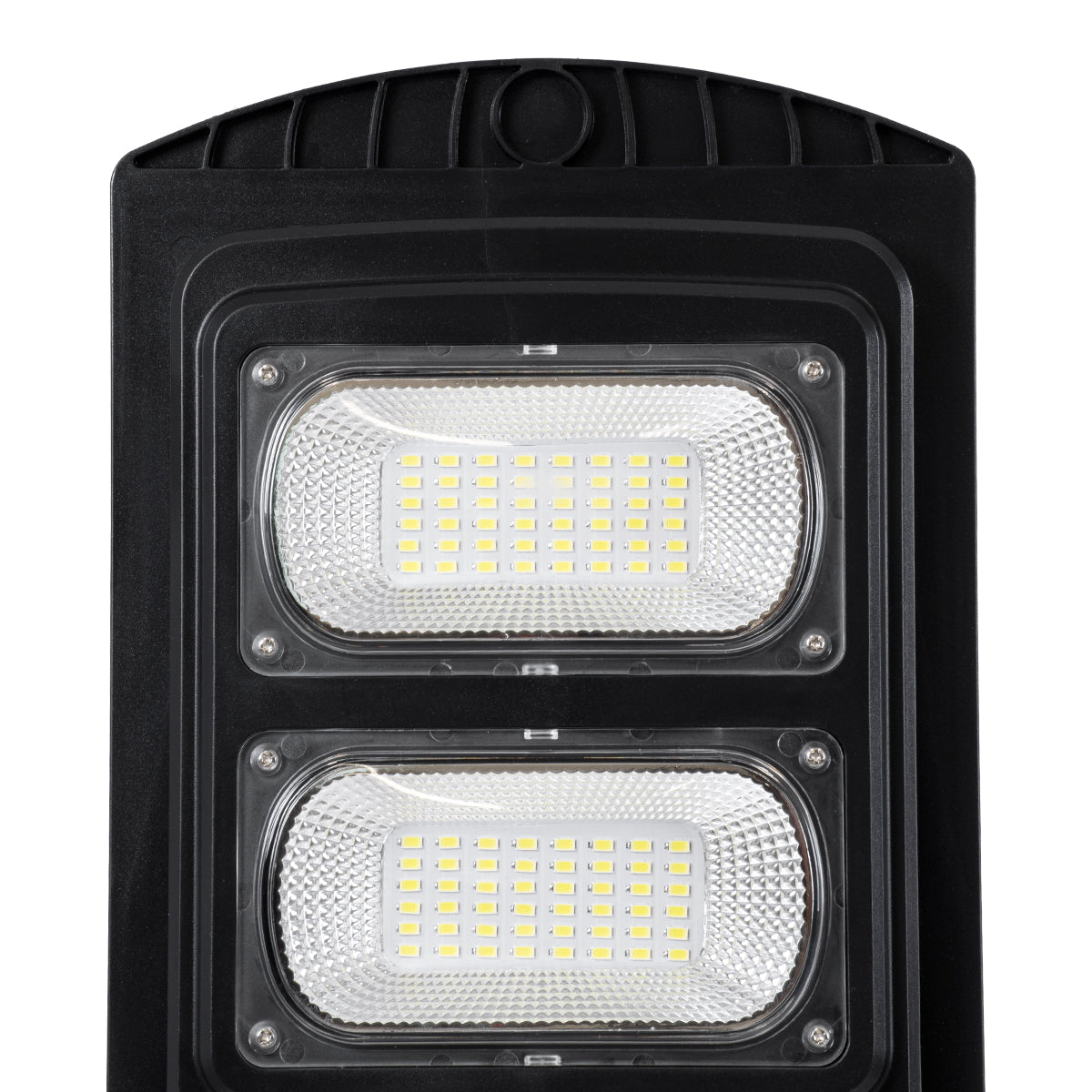 GLOBOSTAR® STREETB 85342 Φωτιστικό Δρόμου LED 60W 3000lm 120° DC 5V με Ενσωματωμένο Φωτοβολταϊκό Panel 6V 9W & Επαναφορτιζόμενη Μπαταρία Li-ion 3.2V 9000mAh με Αισθητήρα Κίνησης-Ημέρας-Νύχτας Αδιάβροχο IP65 Ψυχρό Λευκό 6000K - Μαύρο - Μ22 x Π50 x Υ6cm ... - ledmania.gr