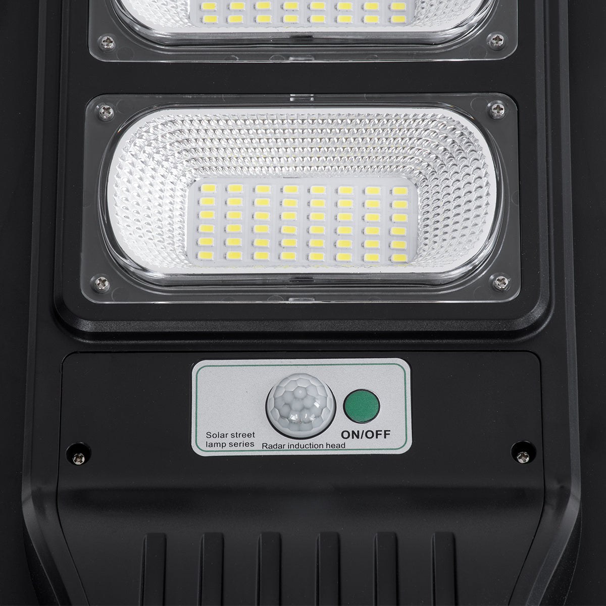 GLOBOSTAR® STREETB 85342 Φωτιστικό Δρόμου LED 60W 3000lm 120° DC 5V με Ενσωματωμένο Φωτοβολταϊκό Panel 6V 9W & Επαναφορτιζόμενη Μπαταρία Li-ion 3.2V 9000mAh με Αισθητήρα Κίνησης-Ημέρας-Νύχτας Αδιάβροχο IP65 Ψυχρό Λευκό 6000K - Μαύρο - Μ22 x Π50 x Υ6cm ... - ledmania.gr