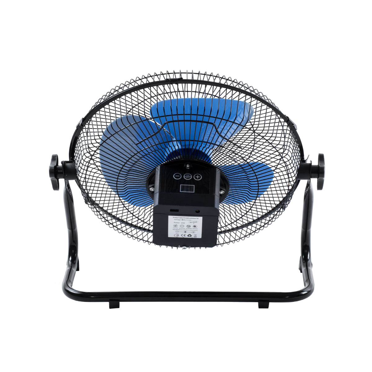 GloboStar® SOLARO-FAN 85351 Solar Fan Αυτόνομος Ηλιακός Επιδαπέδιος Ανεμιστήρας 25W 2 Λειτουργιών Ρεύματος με AC 220-240V ή με Φωτοβολταϊκό Panel 9V 12W & Επαναφορτιζόμενη Μπαταρία Li-ion 7.4V 4400mAh - 12 Ταχύτητες - Ενσωματωμένο USB 2.0 Charger Συσκε... - ledmania.gr