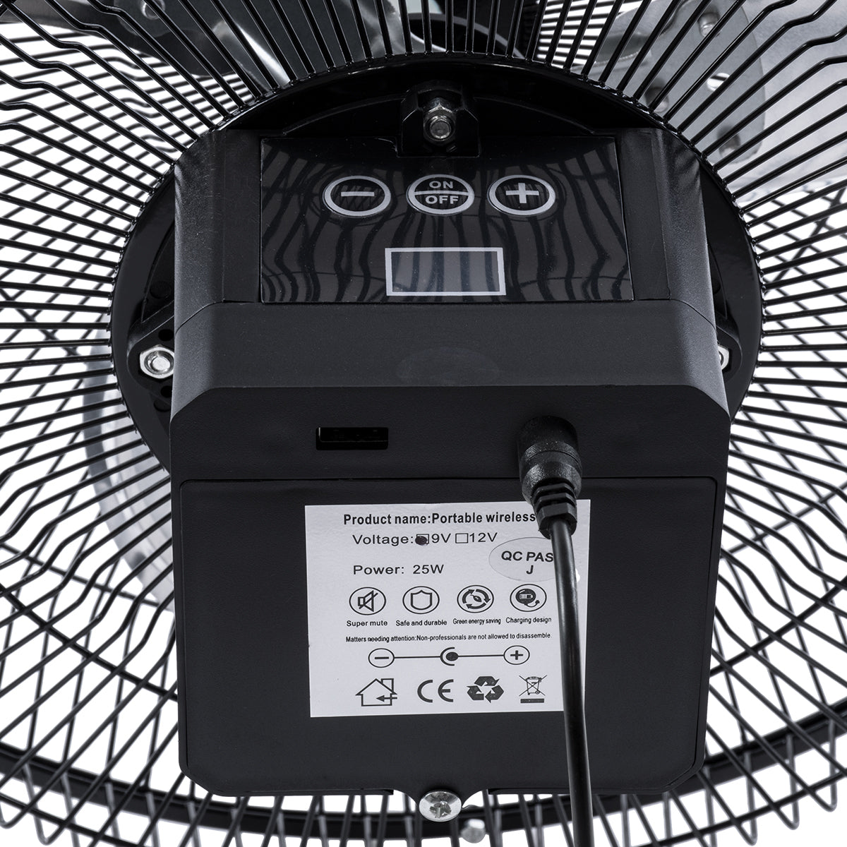 GloboStar® SOLARO-FAN 85352 Solar Fan Αυτόνομος Ηλιακός Επιδαπέδιος Ανεμιστήρας 25W 2 Λειτουργιών Ρεύματος με AC 220-240V ή με Φωτοβολταϊκό Panel 9V 12W & Επαναφορτιζόμενη Μπαταρία Li-ion 7.4V 4400mAh - 12 Ταχύτητες - Ενσωματωμένο USB 2.0 Charger Συσκε... - ledmania.gr