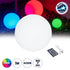 GloboStar® 85362 Ακρυλικό Φωτιστικό Μπάλα Εξωτερικού Χώρου - Πισίνας LED Globe 5W Φ20 Επαναφορτιζόμενο Μπαταρίας με Καλώδιο USB - Φορτιστή και Ασύρματο Χειριστήριο IR Αδιάβροχο IP68 Πολύχρωμο RGBW