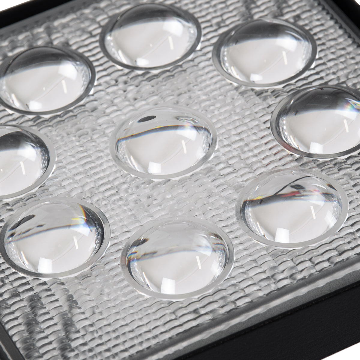 GloboStar® 85404 Vehicle Work Lights - Φώτα Εργασίας για Οχήματα LED 27W DC 10-30V Αδιάβροχο IP67 Ψυχρό Λευκό 6000K Μ14 x Π11 x Υ2.2cm - ledmania.gr