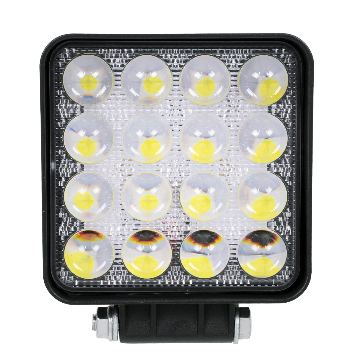 GLOBOSTAR® WORKPRO 85408 Προβολάκι LED 48W 4800lm 45° DC 10-30V Αδιάβροχο IP65 Ψυχρό Λευκό 6000K - CREE XBD 7D Chip - Μ10.8 x Π3.2 x Υ12.8cm - 2 Χρόνια Εγγύηση - ledmania.gr