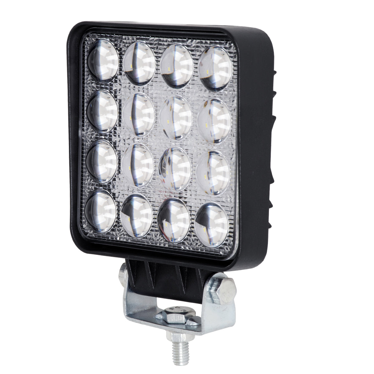 GLOBOSTAR® WORKPRO 85408 Προβολάκι LED 48W 4800lm 45° DC 10-30V Αδιάβροχο IP65 Ψυχρό Λευκό 6000K - CREE XBD 7D Chip - Μ10.8 x Π3.2 x Υ12.8cm - 2 Χρόνια Εγγύηση - ledmania.gr