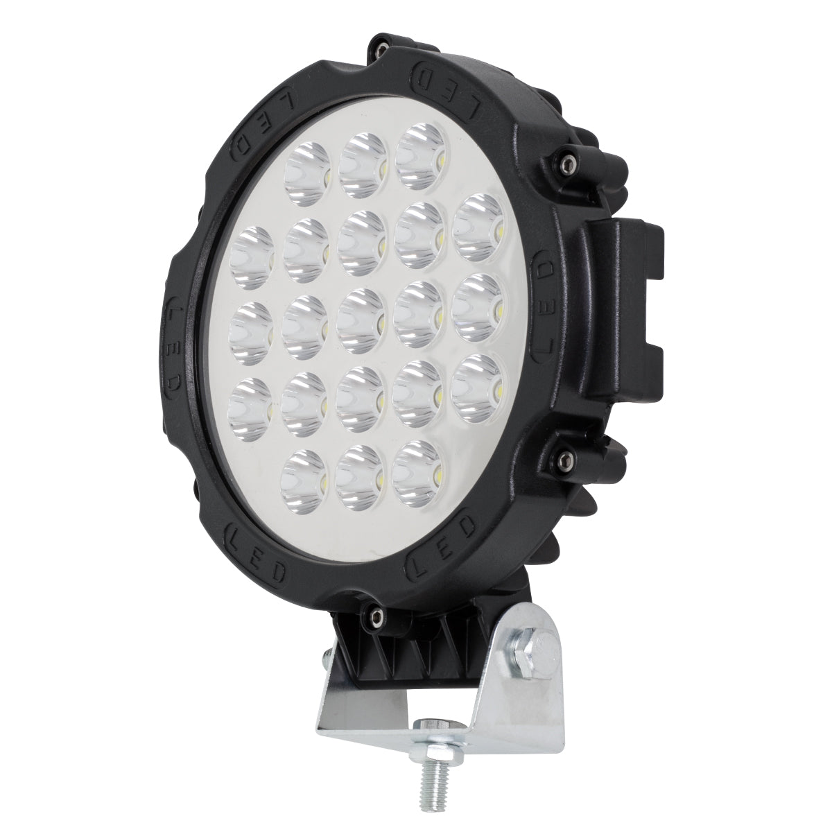 GLOBOSTAR® WORKPRO 85413 Προβολάκι LED 63W 6300lm 45° DC 10-30V Αδιάβροχο IP65 Ψυχρό Λευκό 6000K - CREE XBD Chip - Μ17.5x Π4.5 x Υ18cm - 2 Χρόνια Εγγύηση - ledmania.gr