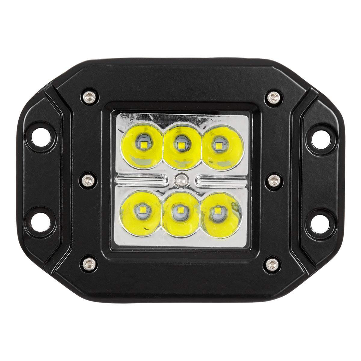 GloboStar® 85441 PRO Series Χωνευτός Προβολέας Εργασίας - Working Light για Αυτοκίνητα & Φορτηγά LED CREE XBD 24W 2400lm DC 10-30V Αδιάβροχο IP65 Ψυχρό Λευκό 6000K - ledmania.gr