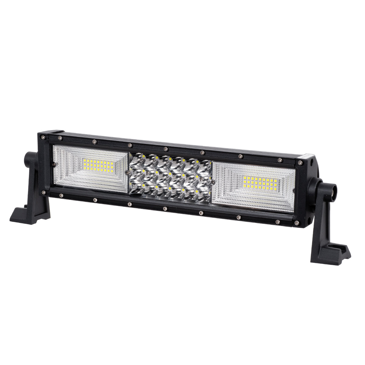 GloboStar® 85481 PRO Series Μπάρα Ίσια - Straight TRI-ROW 7D για Αυτοκίνητα & Φορτηγά LED CREE XBD 162W 16200lm 15° & 60° DC 10-30V Αδιάβροχη IP65 Ψυχρό Λευκό 6000K - ledmania.gr